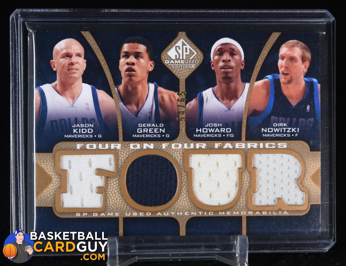 2009-10 SP Game Used 4 on 4 Fabrics 65 #FFDALNEW Tyson Chandler