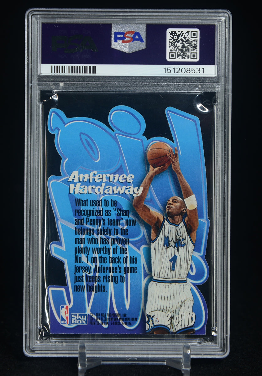 Anfernee Hardaway 1996-97 Skybox Z Force Big Men on Court #2 PSA 7