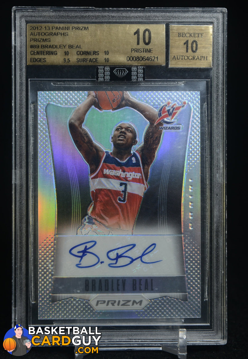Bradley Beal 2012-13 Panini Prizm Autographs Prizms #89 BGS 10