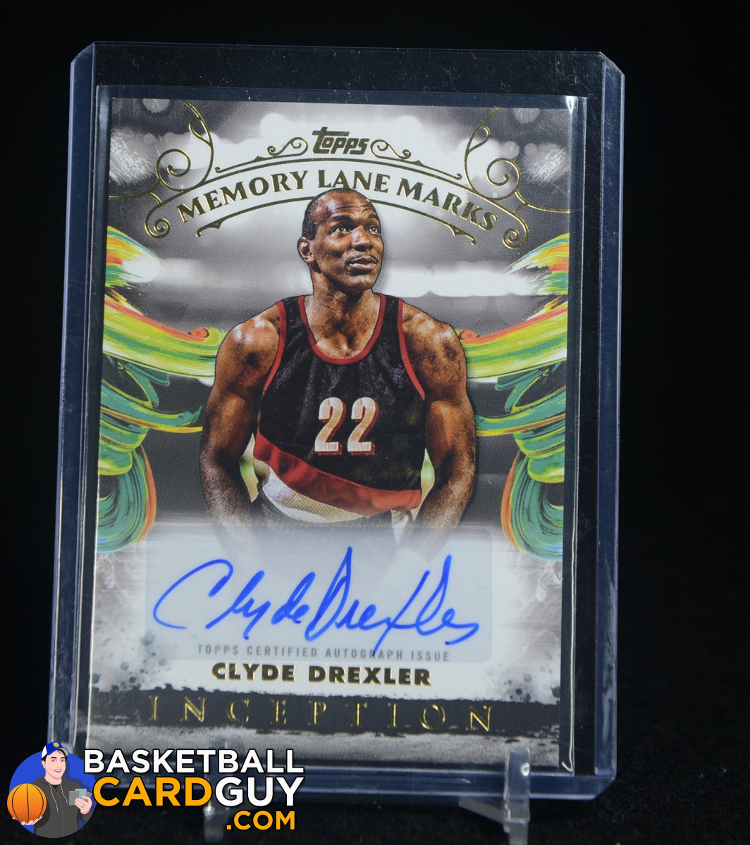 Clyde Drexler 2024 Topps Inception #MLM-CD Memory Lane Marks