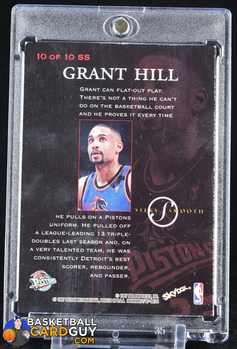 Grant Hill 1997-98 SkyBox Premium Silky Smooth #10 – Basketball