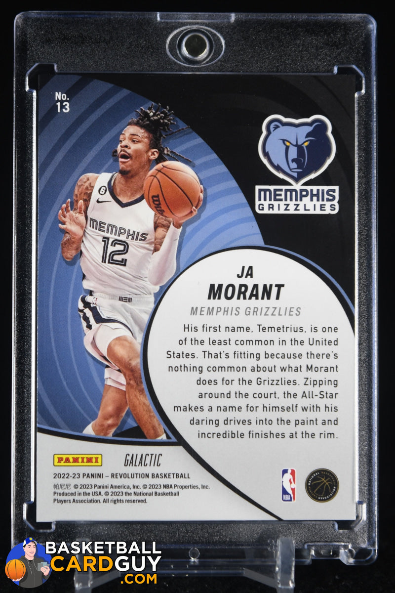 【パラレル】NBAカード　Revolution ジャモラントJa meant Ja Morant 2022-23 Panini Revolution Vortex Galactic #13