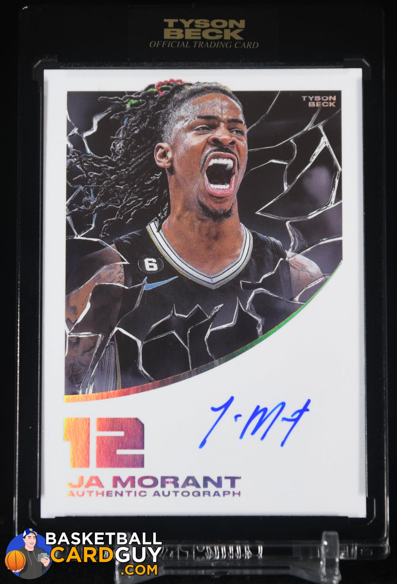 Ja Morant 2023 Tyson Beck Authentic Autograph #/20 – Basketball