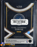 Karl - Anthony Towns 2022 - 23 Select Selective Swatches #3 basketball card, game used, jersey