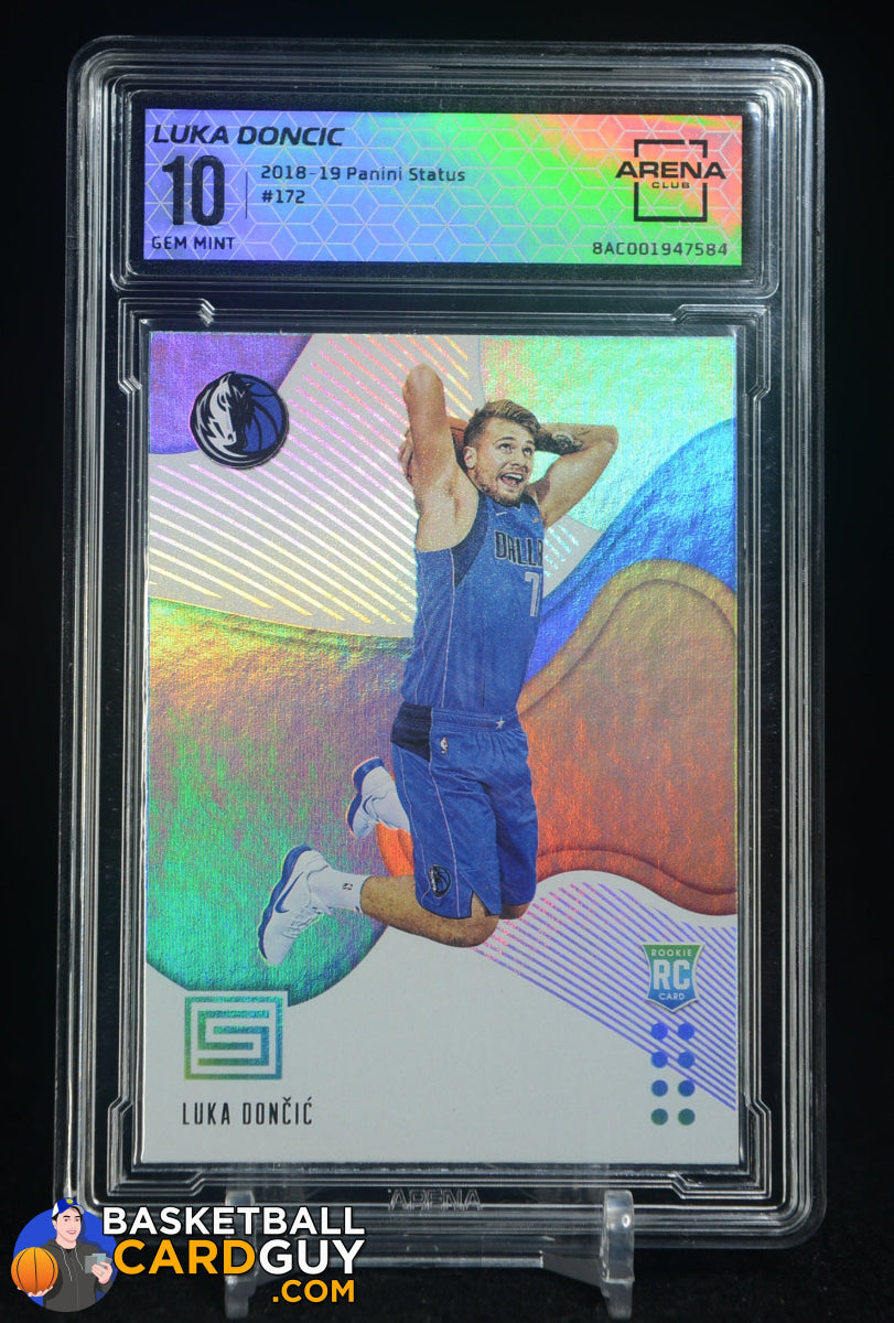 Luka Doncic 2018 Panini Status Basketball Rookies RC #172 ACG 10
