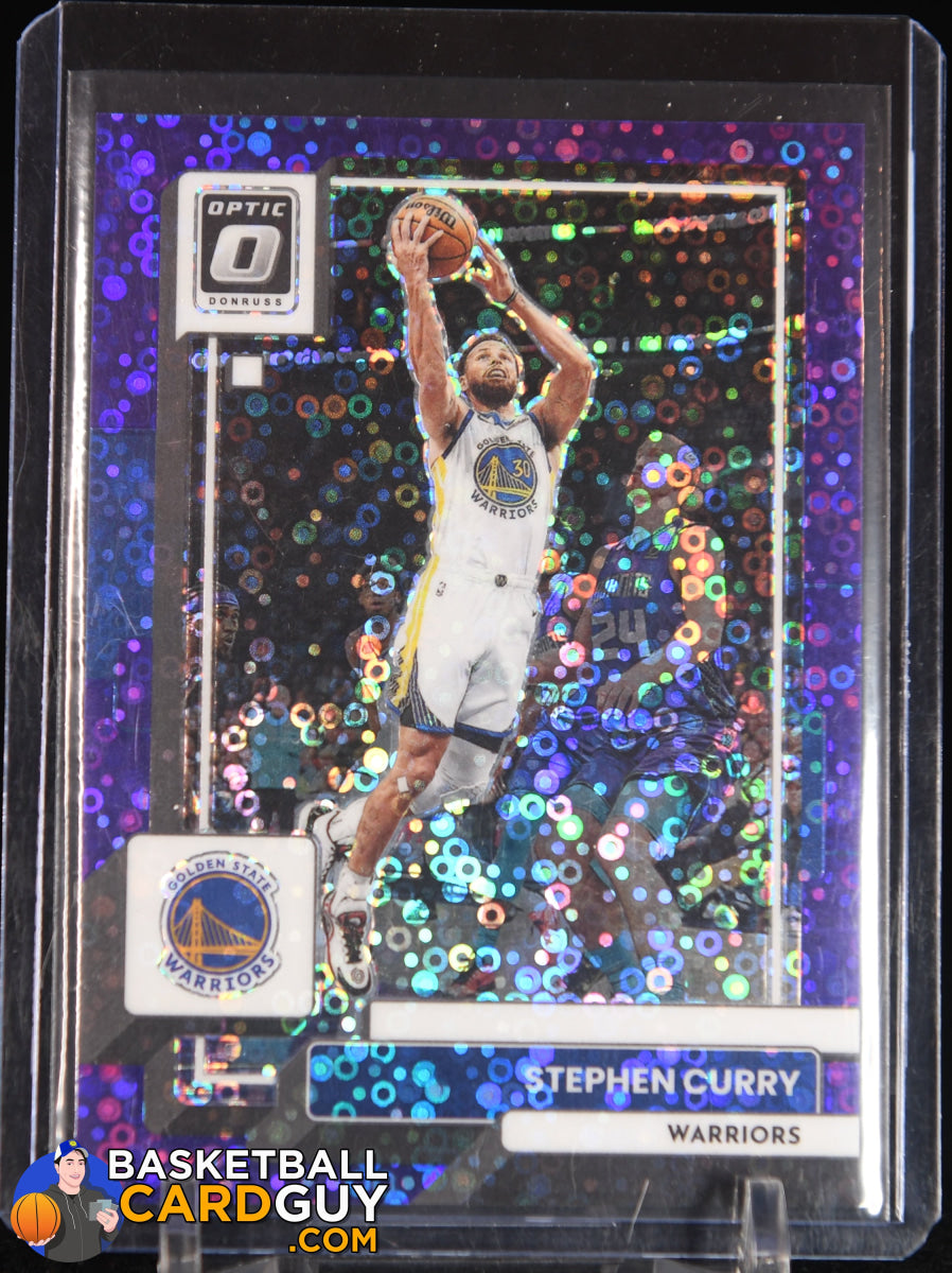 Stephen Curry 2022-23 Donruss Optic Fast Break Purple #96 #/99