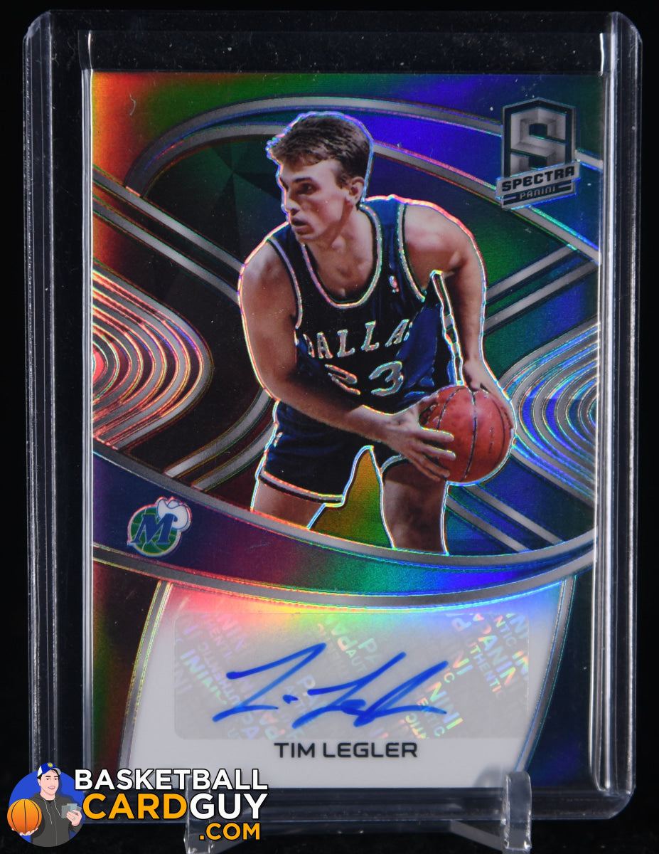 Tim Legler 2020-21 Panini Spectra Signatures #/75 – Basketball