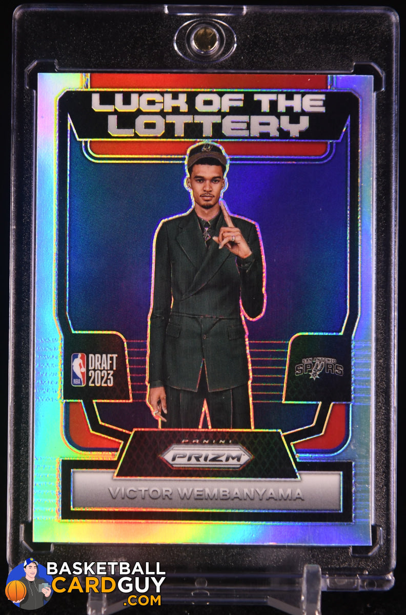 GW限定値引き！V TWELVE ネイビー PSG SNEAD Victor Wembanyama 2023-24 Panini Prizm Luck of the Lottery Prizms