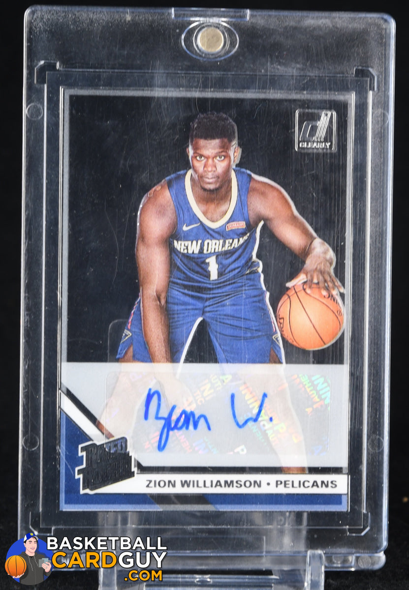 Zion Williamson 2019-20 Clearly Donruss Rated Rookie Autographs #1