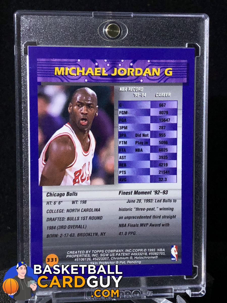 1994-95 Finest Refractors #331 Michael Jordan