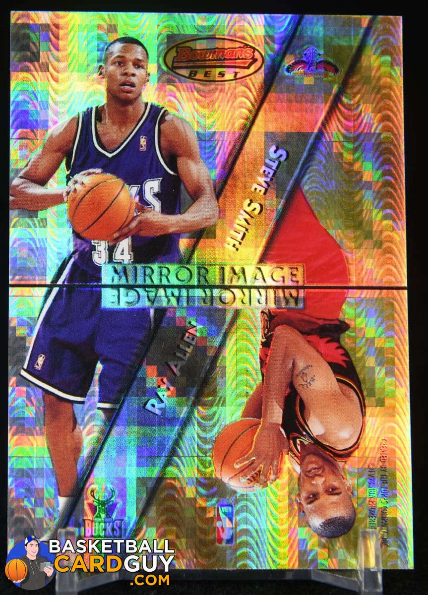 1996-97 Fleer Basketball Rookie Card, Ray Allen
