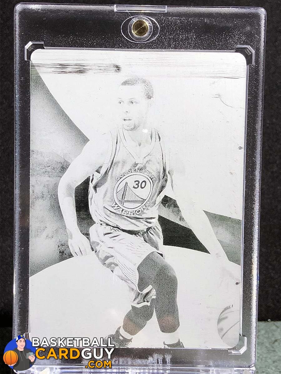 2013-14 Immaculate Stephen Curry Printing Plate Black 1 of 1 