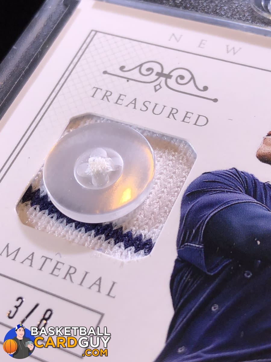 2015 Panini National Treasures Treasured Signature Materials Button #74  Aaron Judge/8