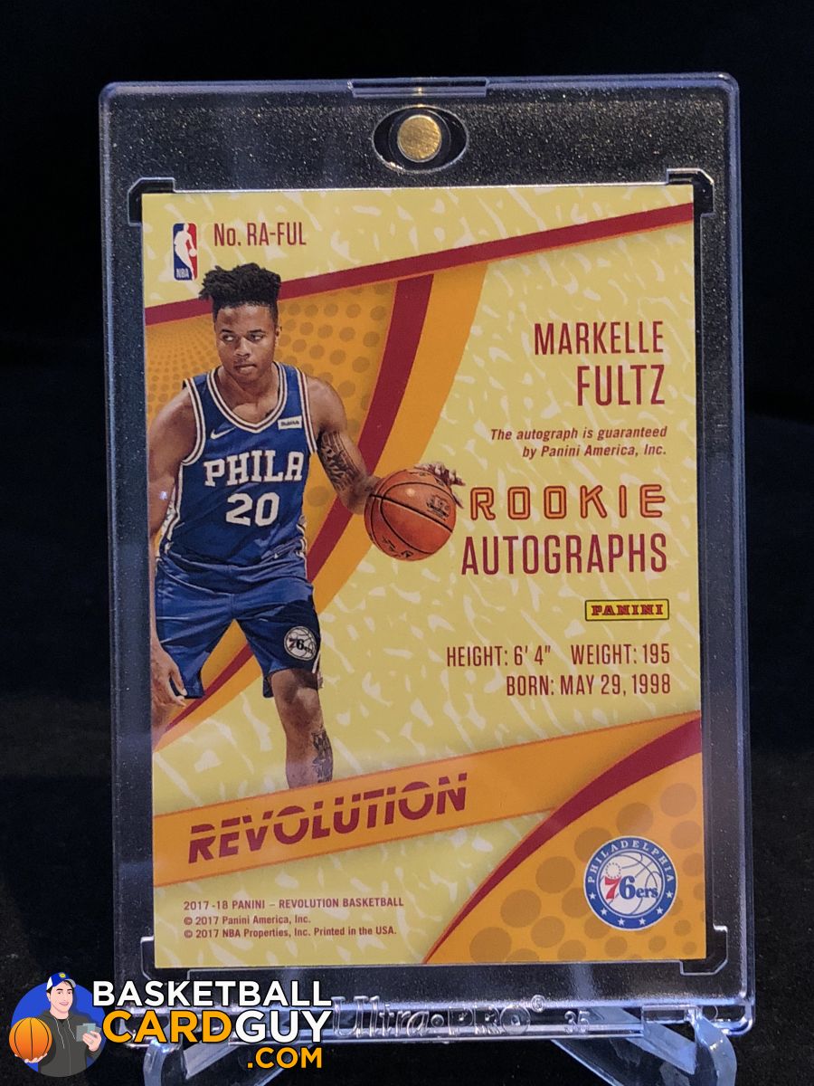 2017-18 Panini Revolution Rookie Autographs #1 Markelle Fultz