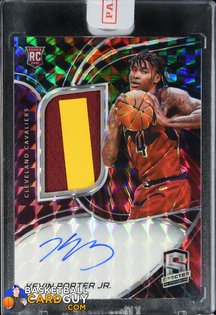 2019-20 Panini Spectra Intersteller #214 Kevin Porter Jr. JSY AU