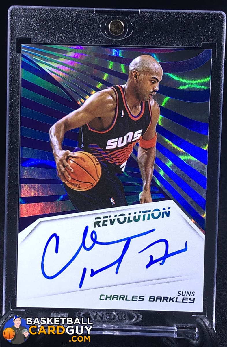 Charles Barkley 2018-19 Panini Revolution Autographs Infinite /25