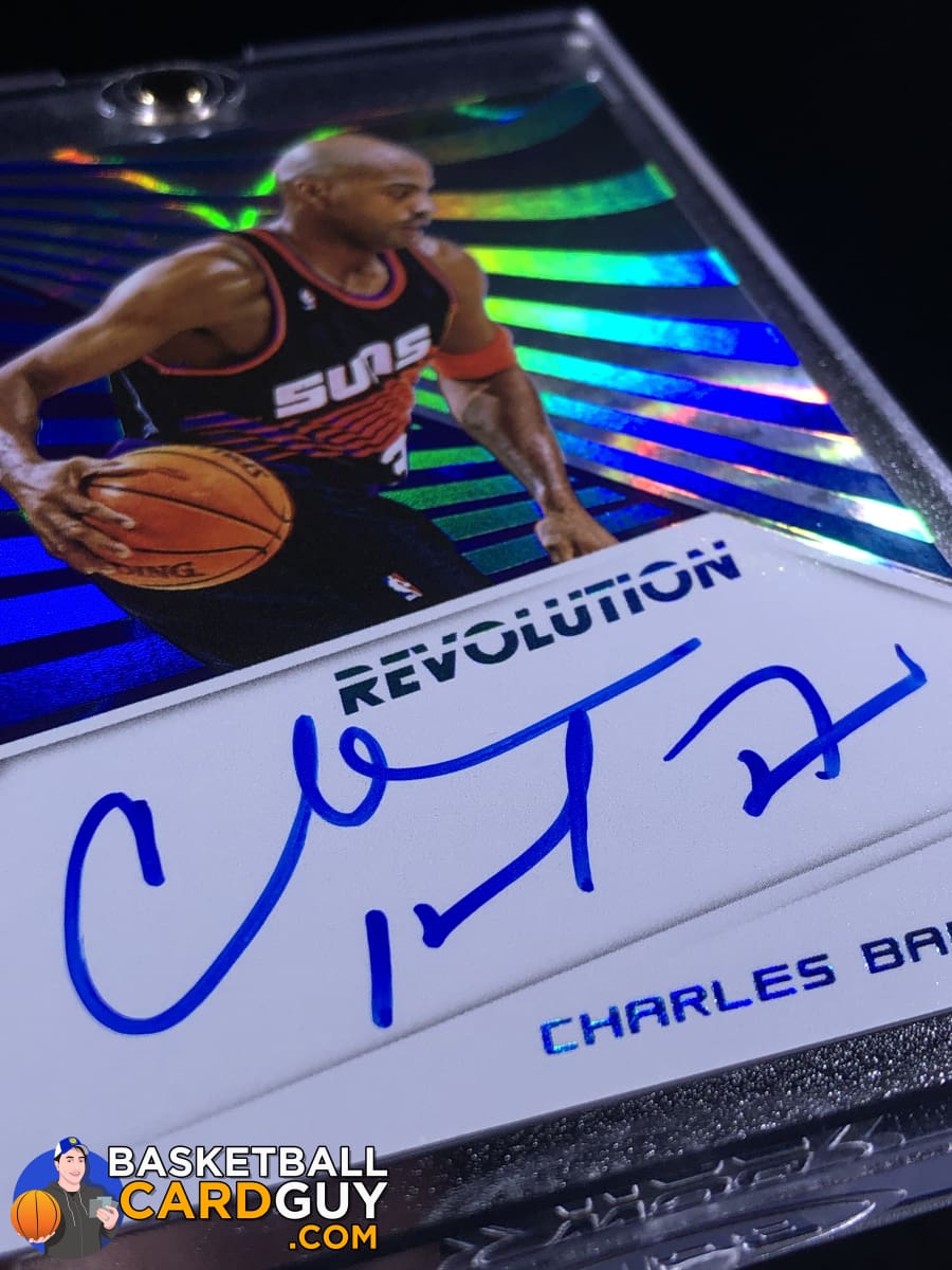 Charles Barkley 2018-19 Panini Revolution Autographs Infinite /25