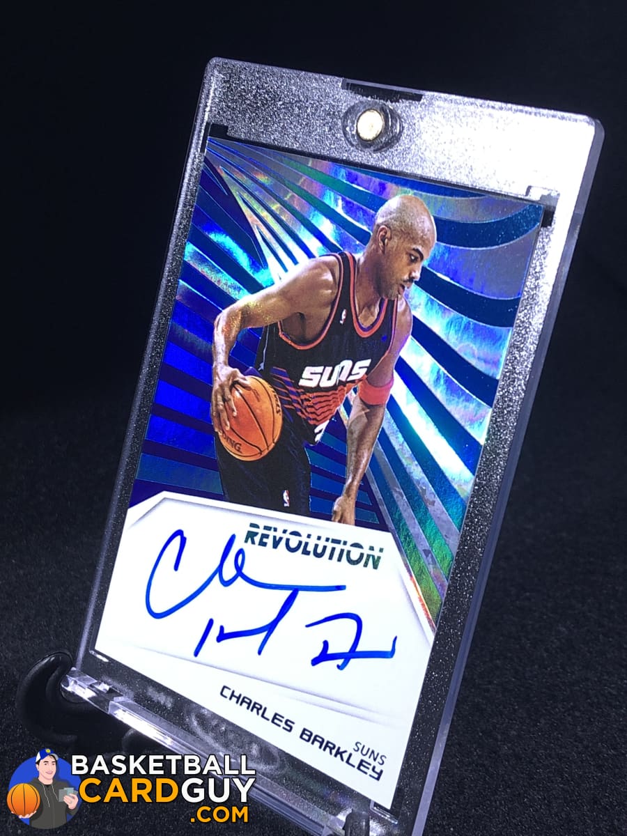 Charles Barkley 2018-19 Panini Revolution Autographs Infinite /25