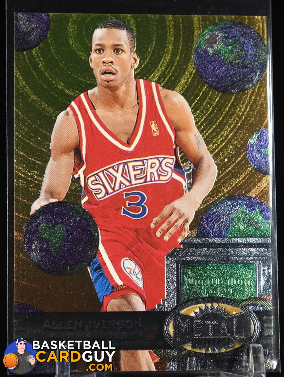 Copy of Allen Iverson 1997-98 Metal Universe #20 RARE GOLD REEBOK Vers Basketball Card Guy Copy of Allen Iverson 1997-98 Metal Universe #20 RARE GOLD REEBOK Vers Basketball Card Guy