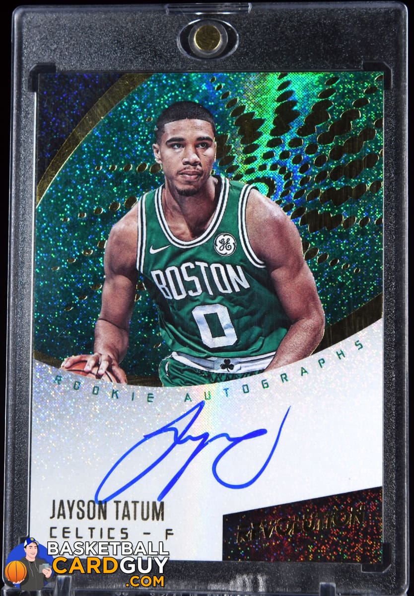 Jayson Tatum 2017-18 Panini Revolution Rookie Autographs #3