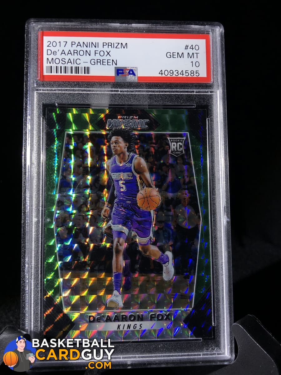 2017 Panini Hoops De’Aaron Fox RC PSA 10 online GEM MT