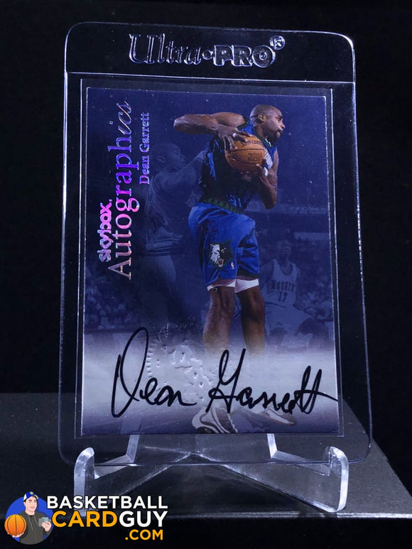 Dean Garrett 1999-00 Skybox Premium Autographics - Basketball Cards