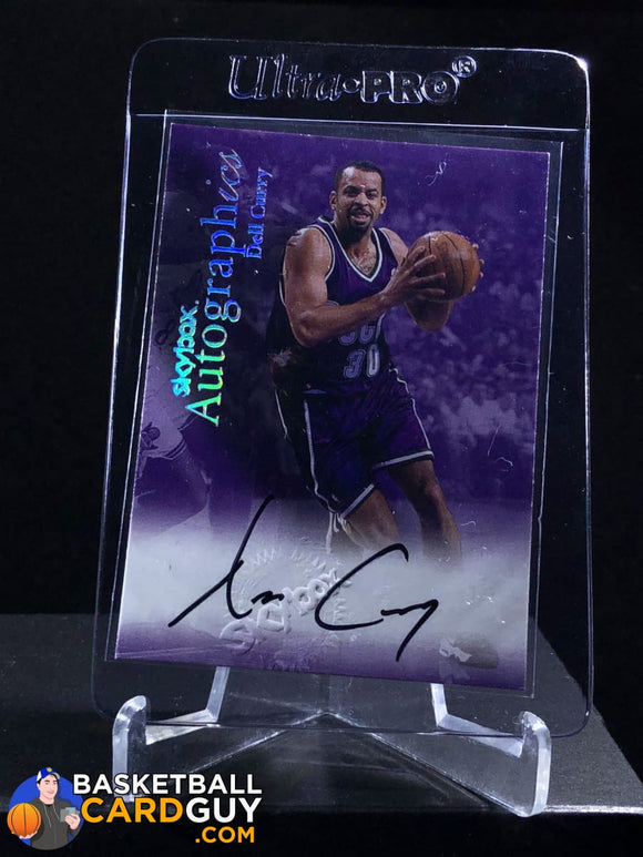 Dell Curry 1999-00 Skybox Premium Autographics - Basketball Cards