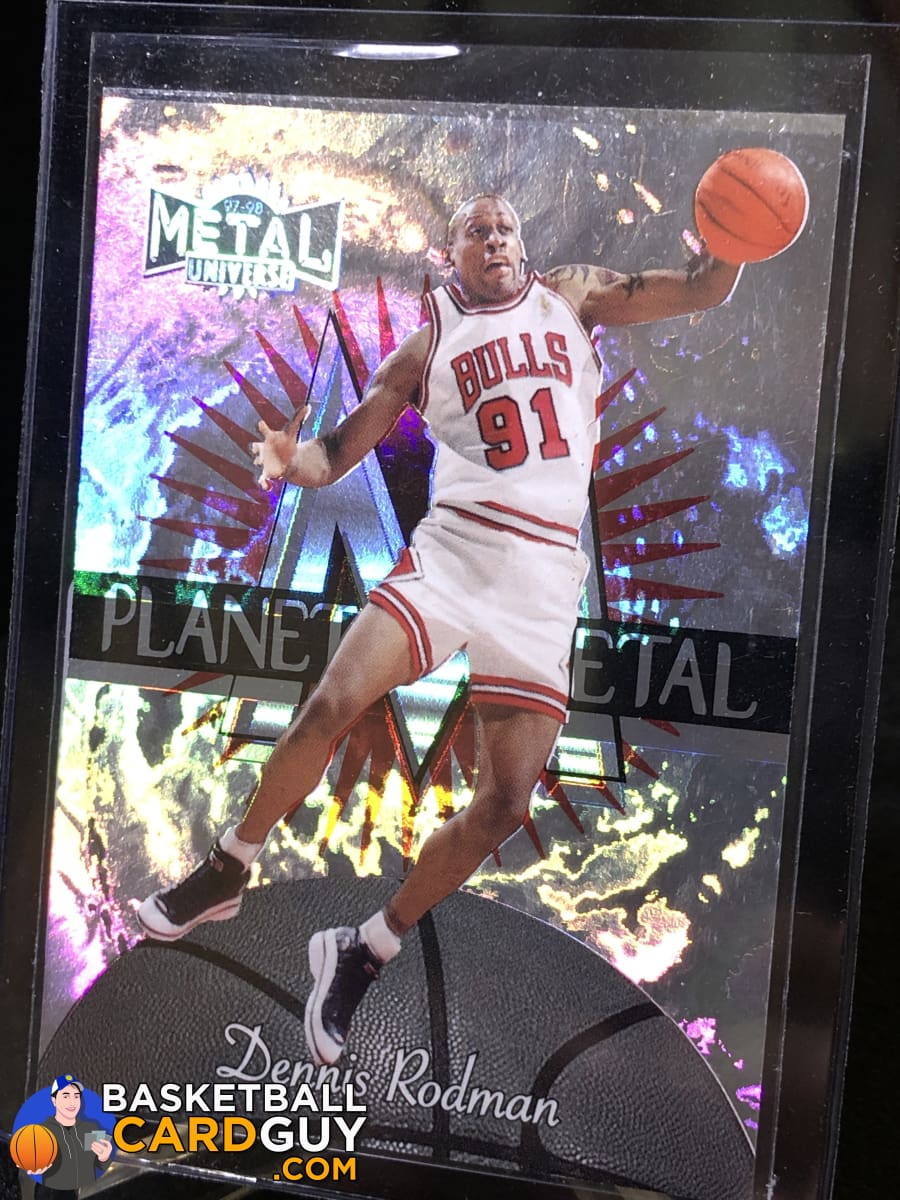 Dennis Rodman 1997-98 Metal Universe Planet Metal #10