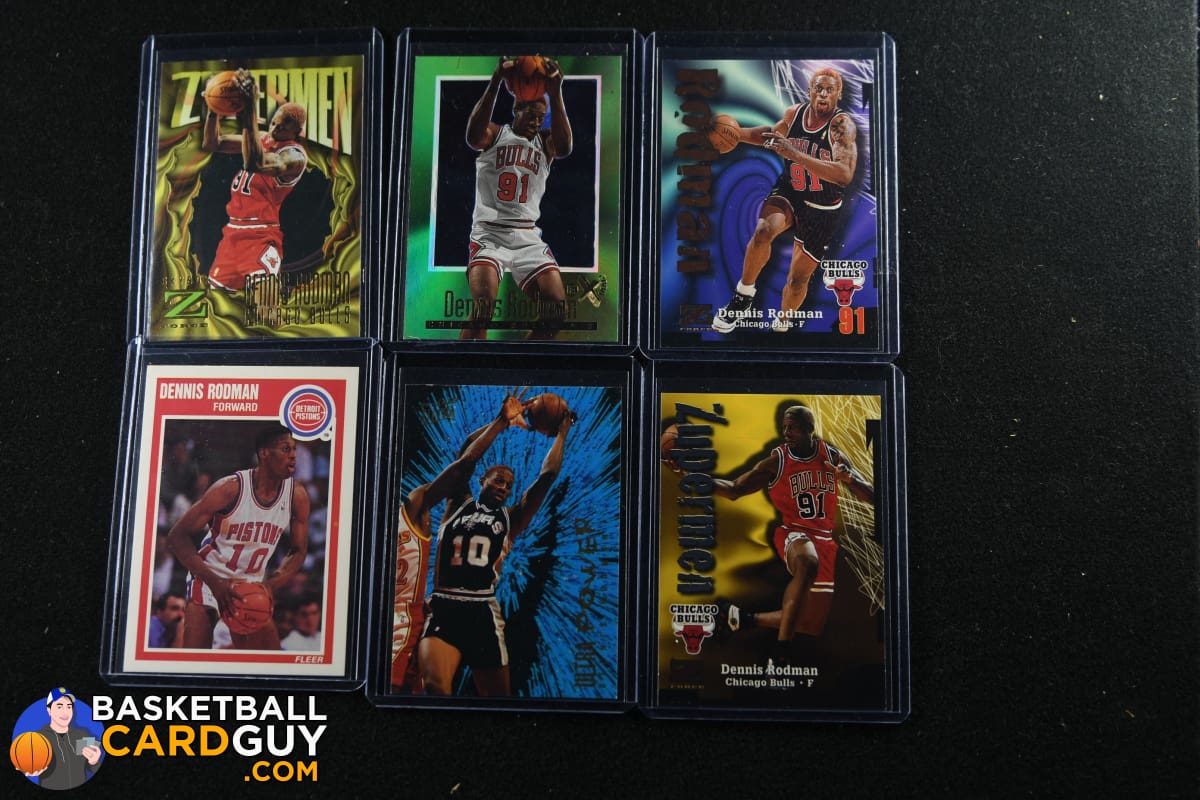 Dennis Rodman Player Bundle #2 - Inserts & Base Cards – Basketball