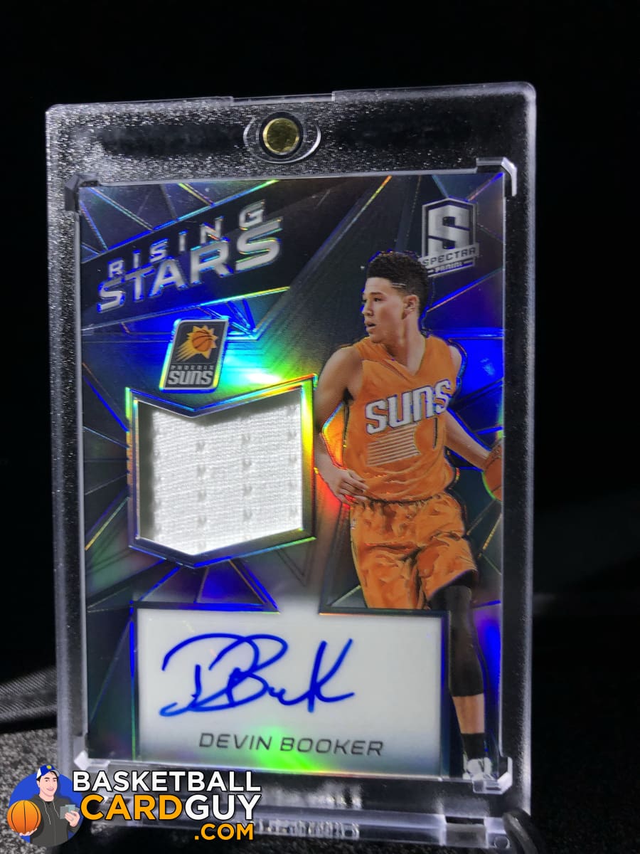 Devin Booker 2016-17 Panini Spectra Rising Stars Memorabilia Autograph 