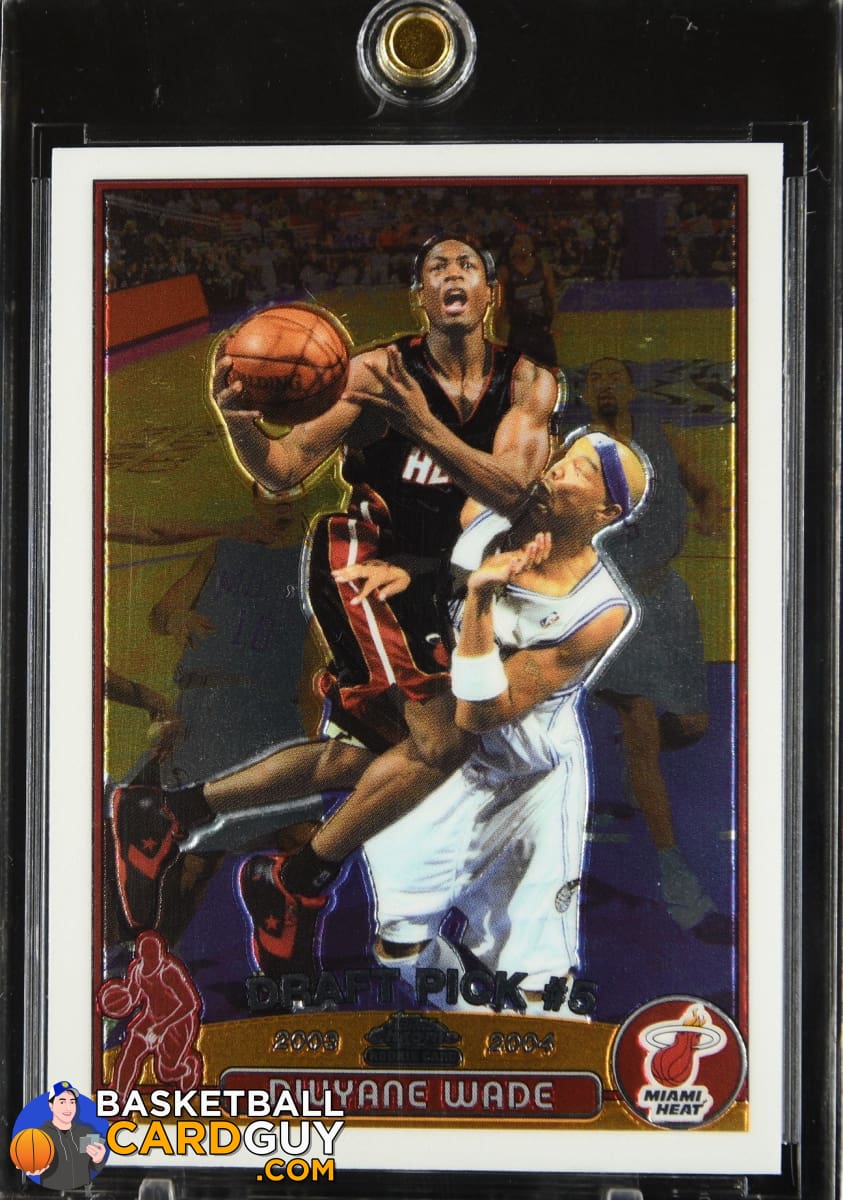 Sold at Auction: DWYANE WADE 2003-04 TOPPS BAZOOKA ROOKIE GOLD CARD