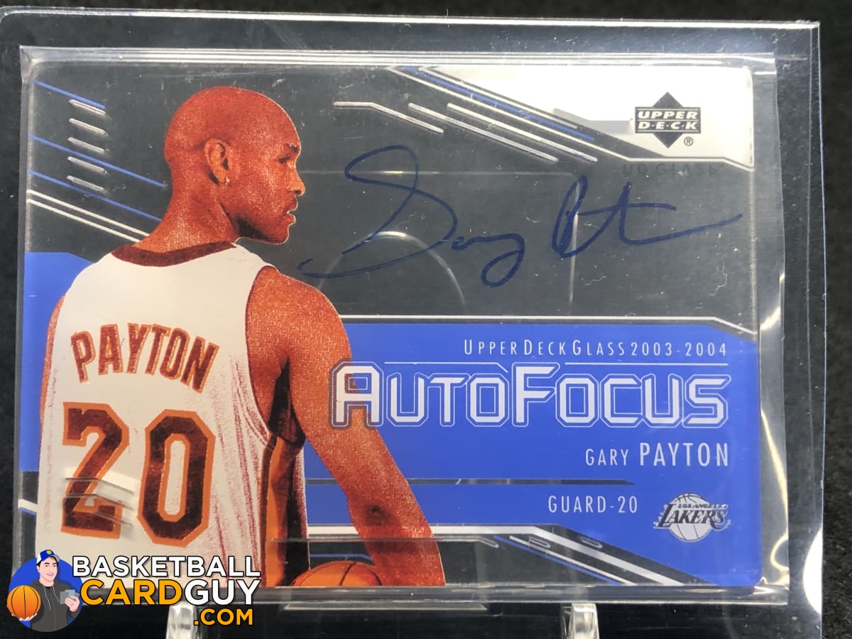 Gary Payton 2003-04 Upper Deck SP Signature Edition INKredible INK 