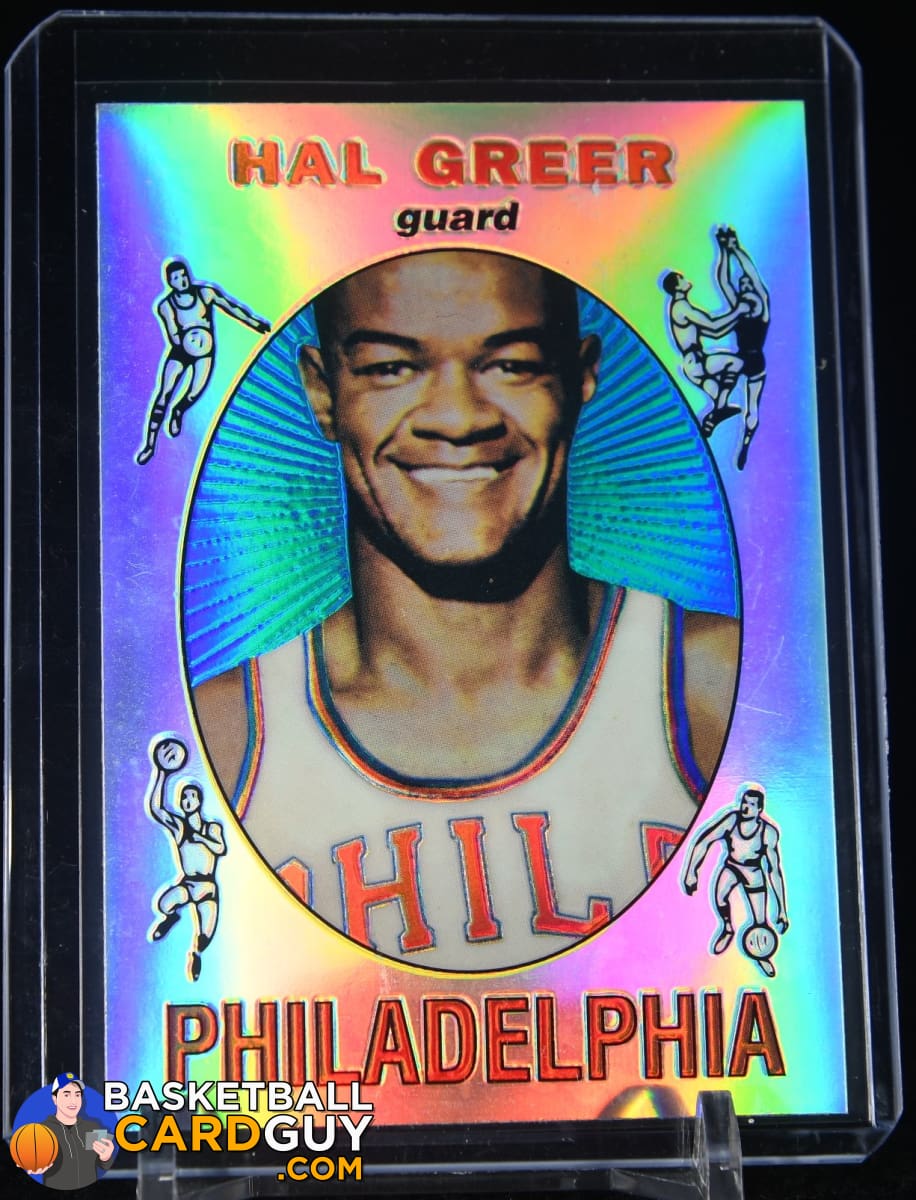 Hal Greer 1996-97 Stadium Club Finest Reprints Refractors