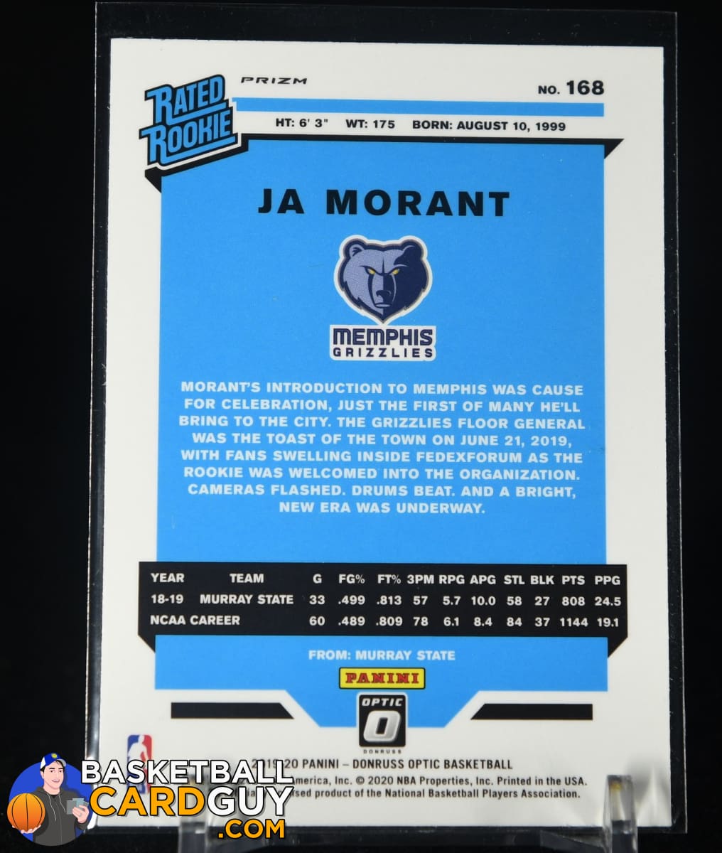 Ja Morant Memphis Grizzlies Fanatics Exclusive Parallel Panini
