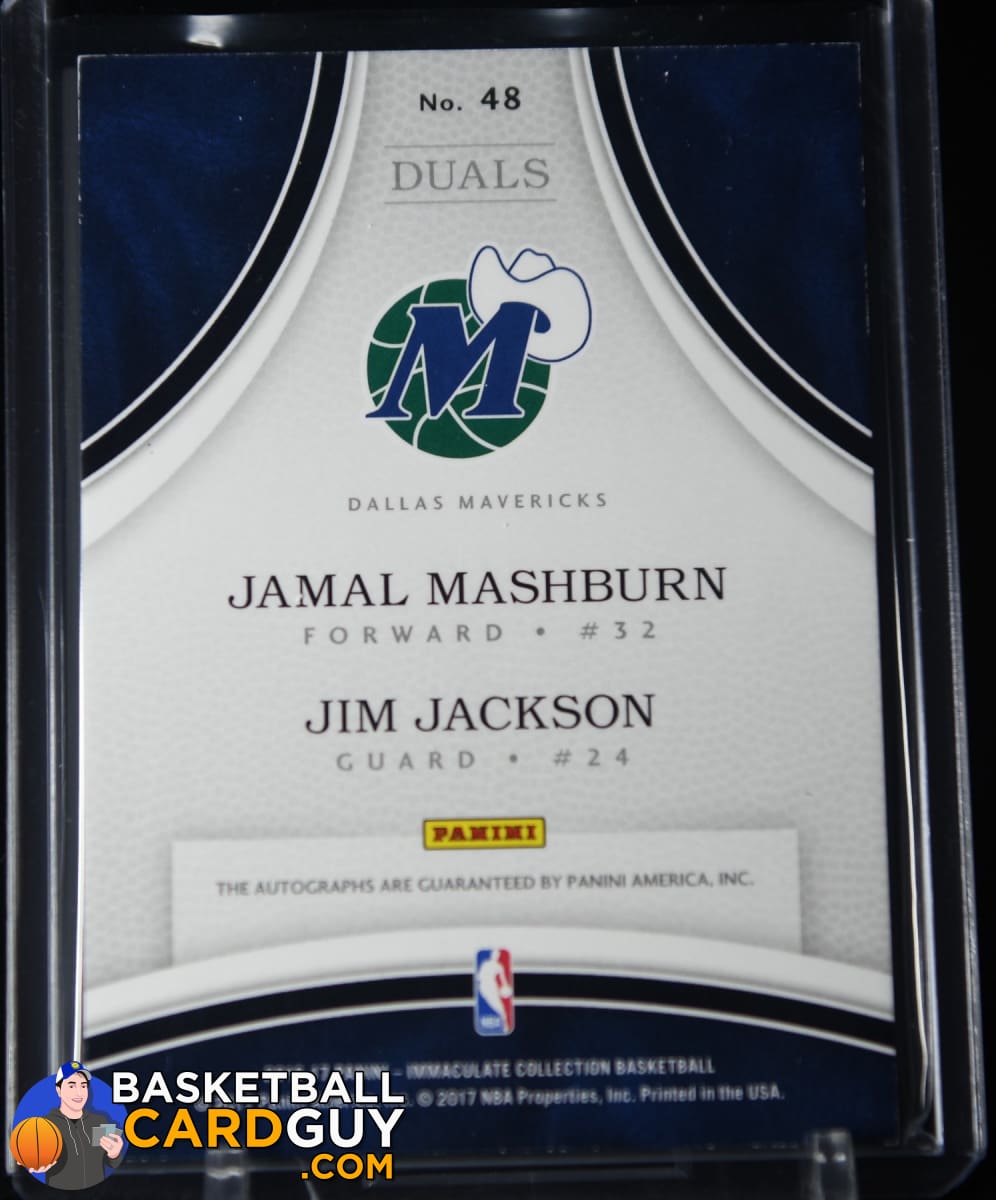 Jim Jackson Autographed NBA Basketball Proof Beckett Certified –  www.