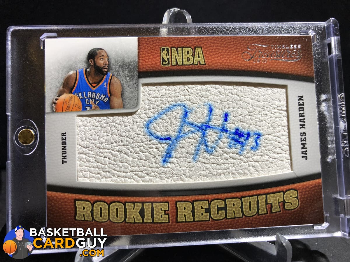 James Harden 2009-10 Timeless Treasures #103 AUTO RC – Basketball 