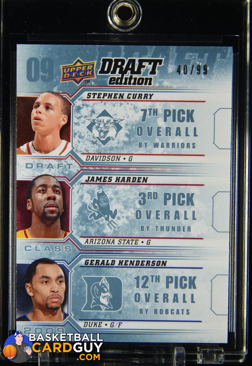 2009-10 Upper Deck Draft Edition James Harden Rookie Basketball