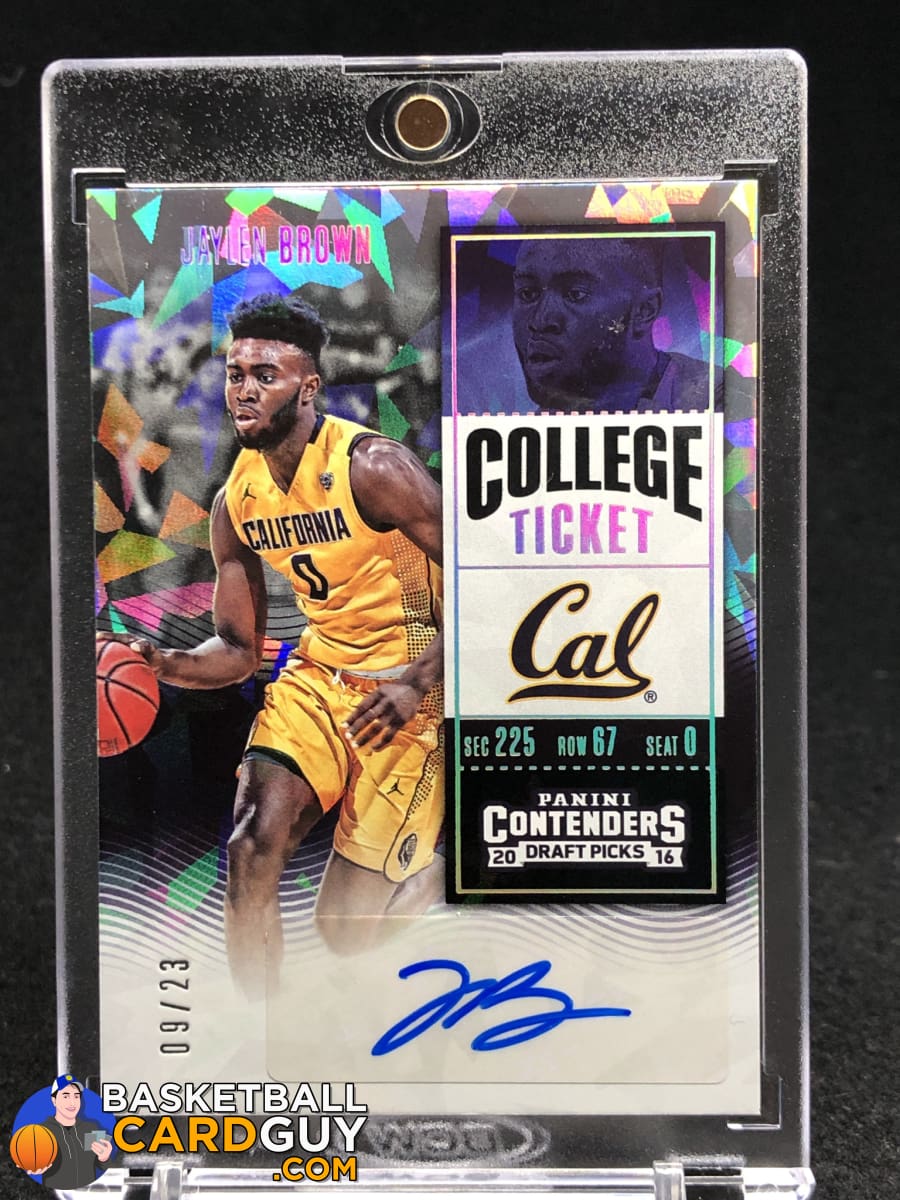 Jaylen Brown 2016-17 Panini Contenders Draft Picks Cracked Ice