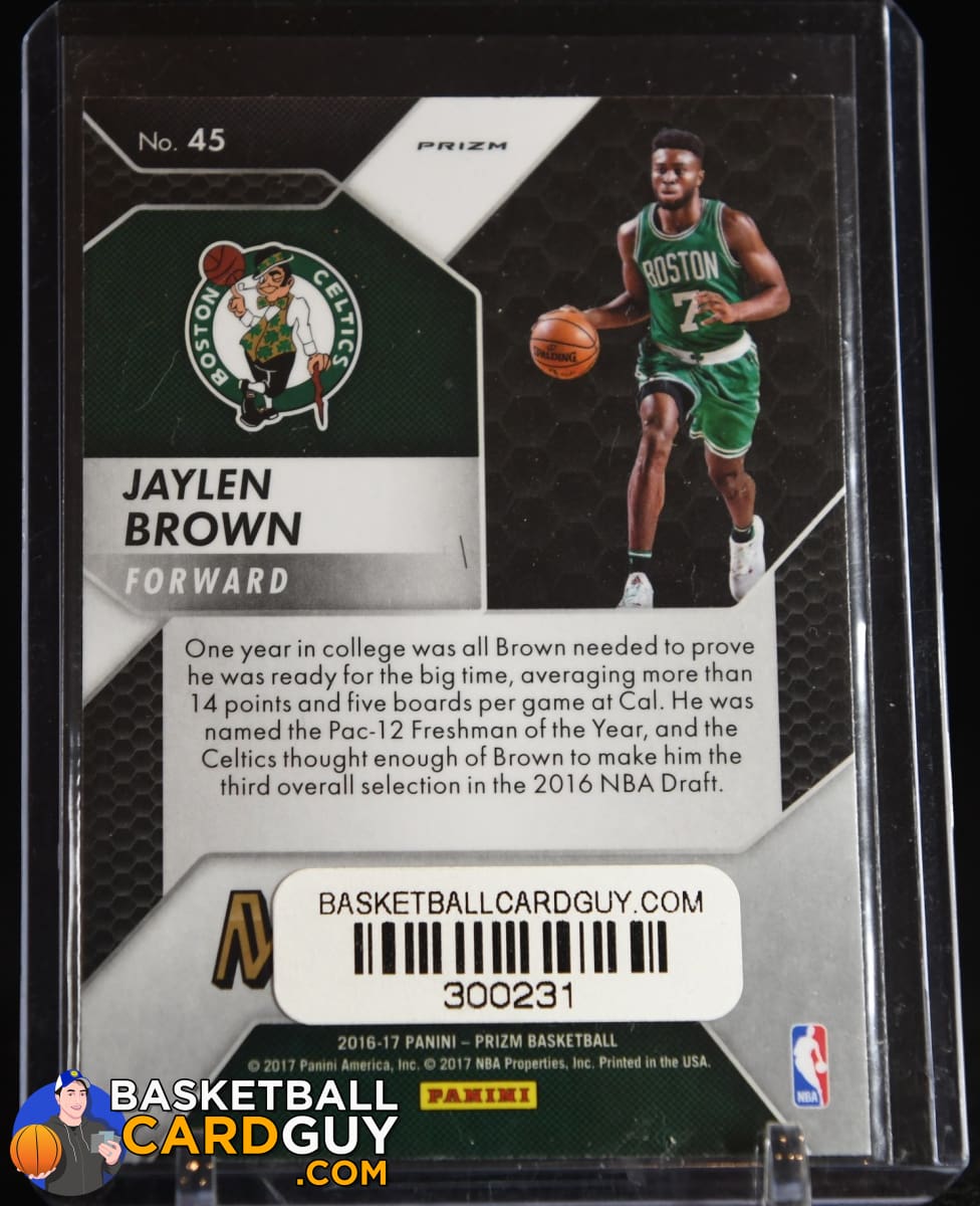 Jaylen Brown 2016-17 Panini Prizm Mosaic #45 RC