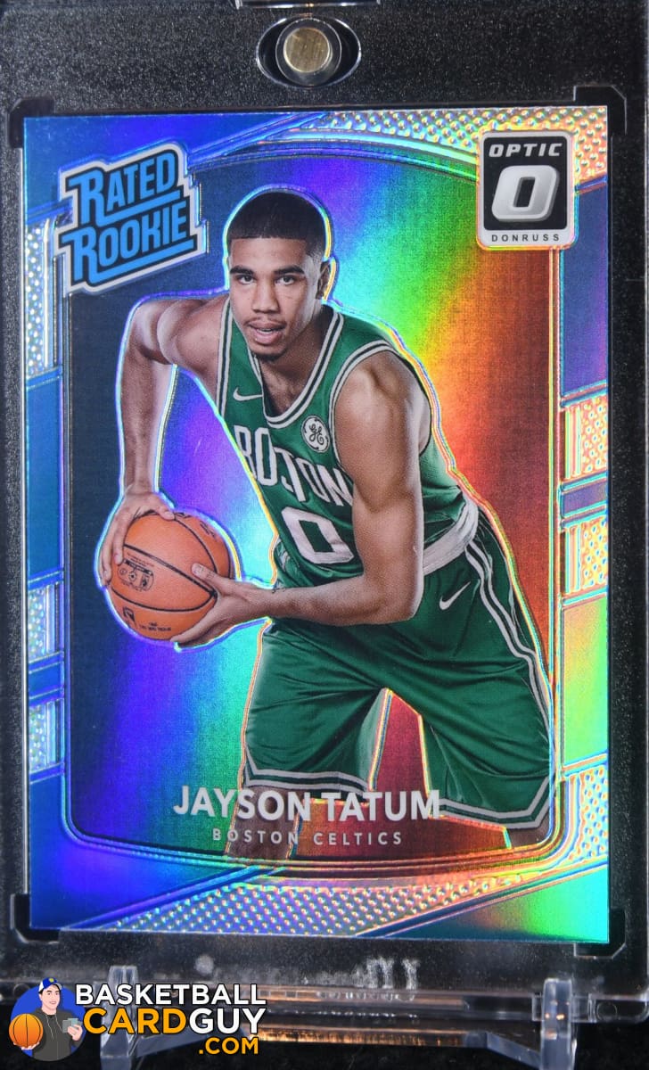 : Basketball NBA 2017-18 Donruss #198 Jayson Tatum Rated