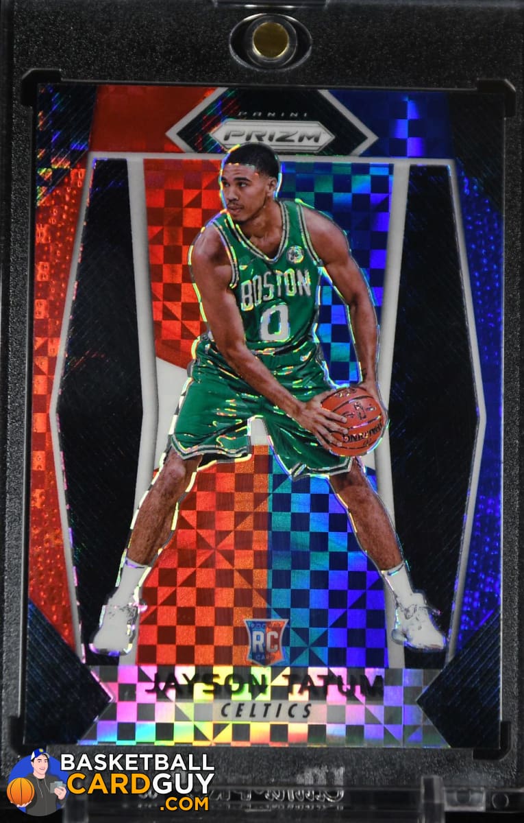 Jayson Tatum 2017-18 Panini Prizm Prizms Red White and Blue #16