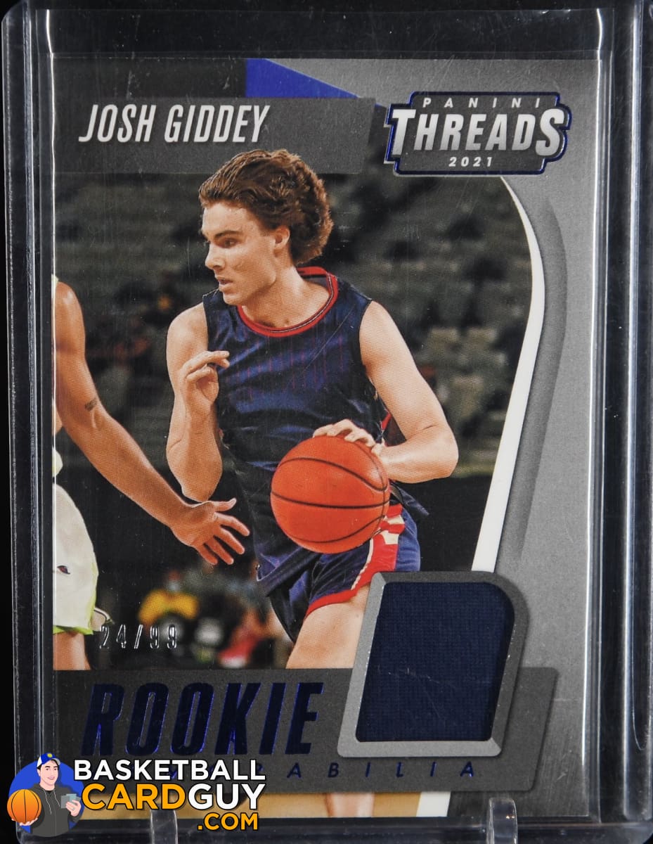 Josh Giddey 2021-22 Panini Chronicles Draft Picks Threads Rookie