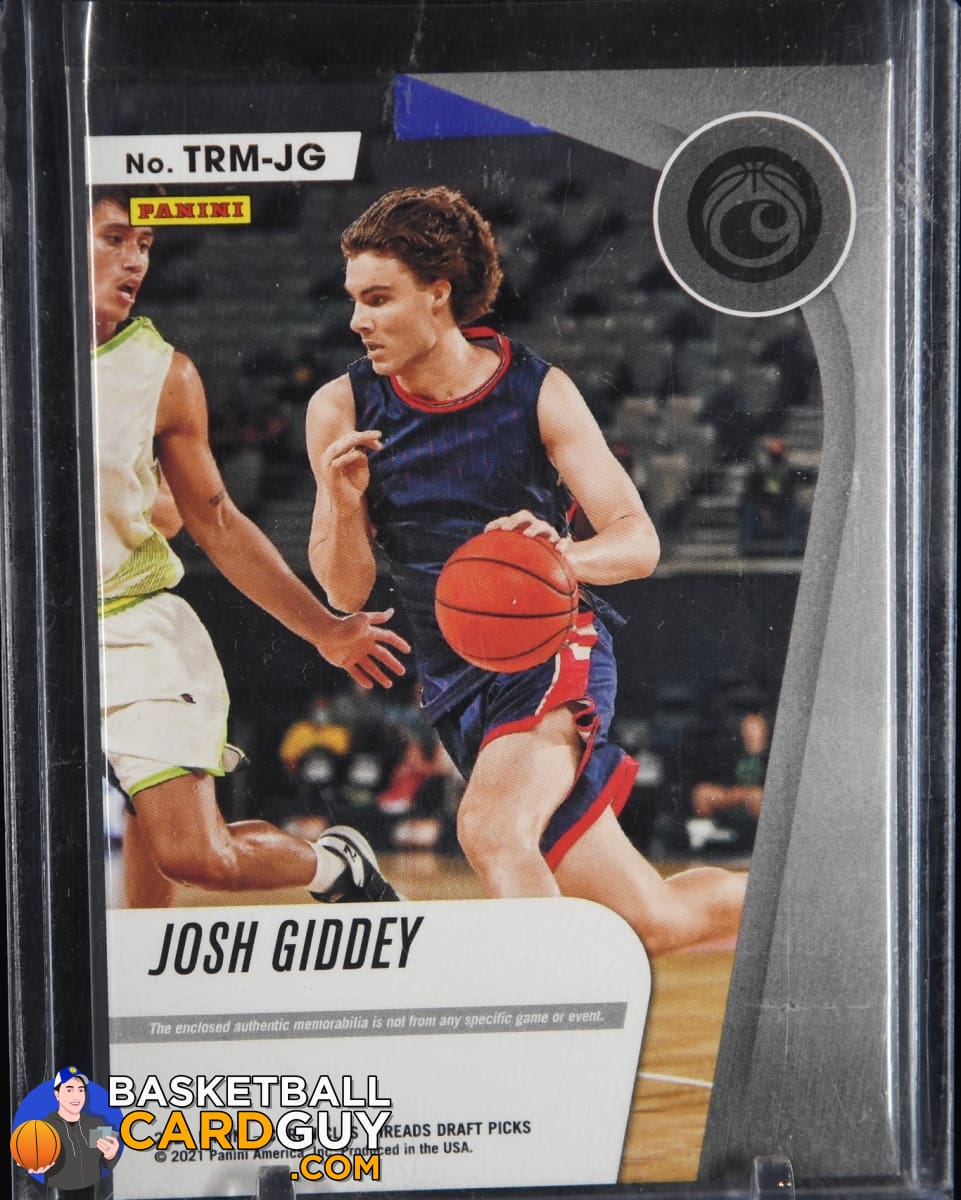 Josh Giddey 2021-22 Panini Chronicles Draft Picks Threads Rookie