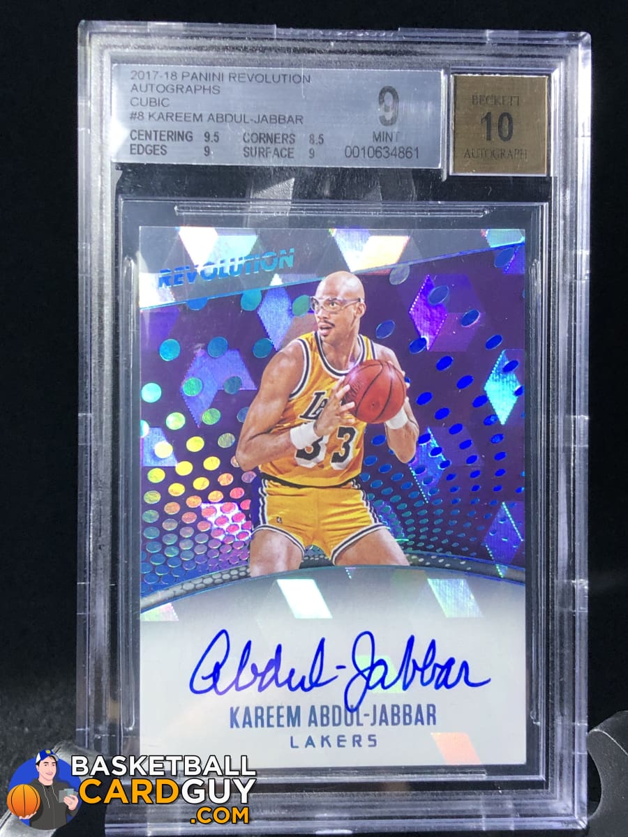 Karim Abdul Jabbar Grand Achievements Autographed Card 194