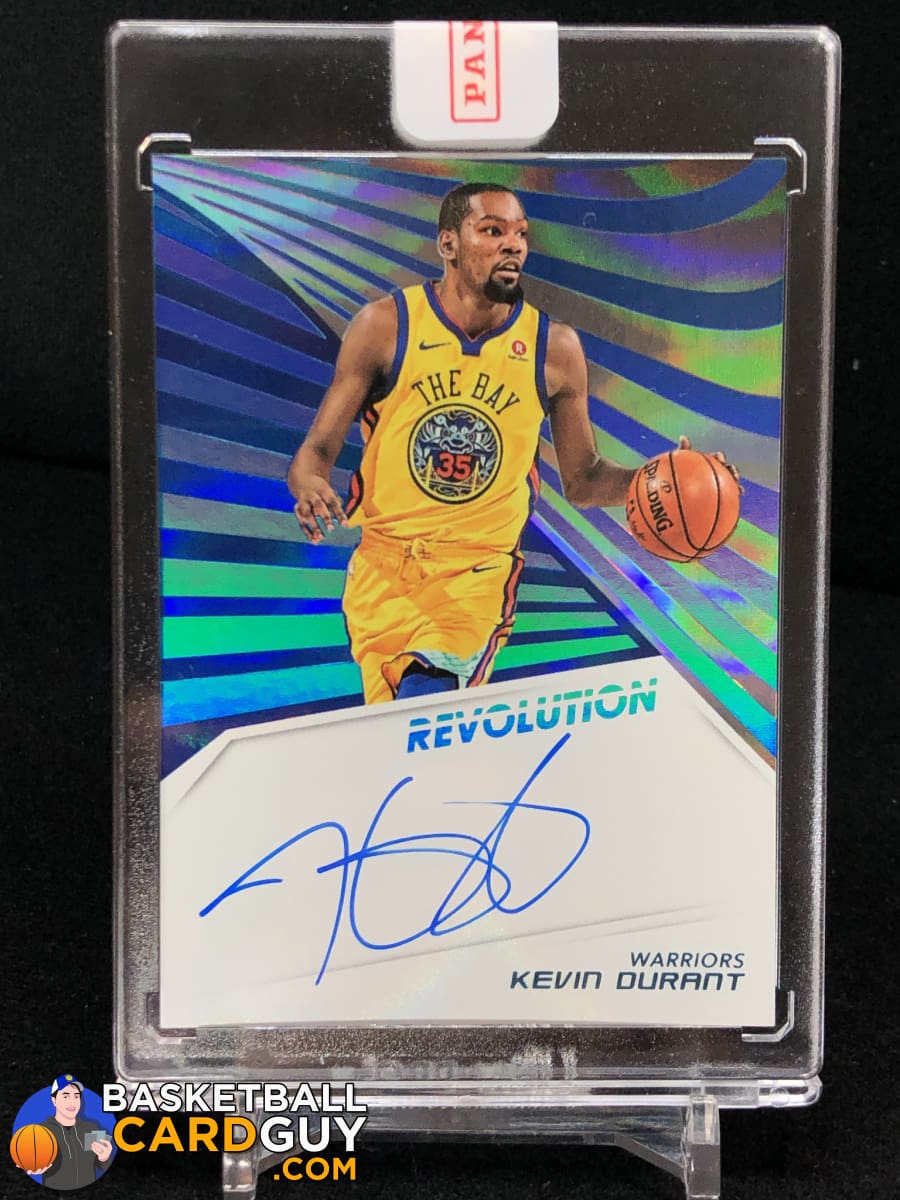 Kevin Durant 2018-19 Panini Revolution Autographs Infinite #/25