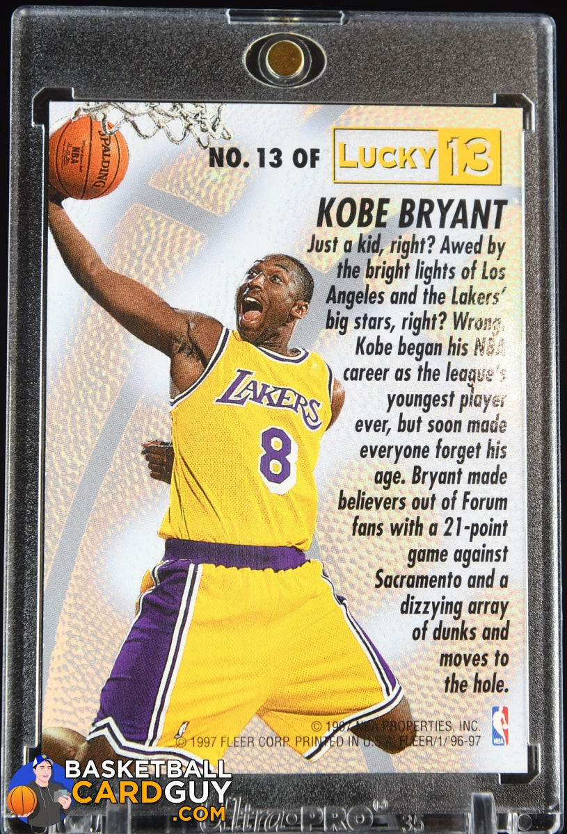 Kobe Bryant 1996-1997 Los Angeles Lakers Jersey – Lista's Locker Room
