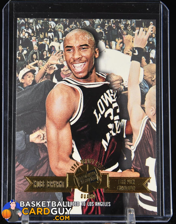 Kobe Bryant 1996 Press Pass #13 GOLD FOIL RC basketball card, rookie card