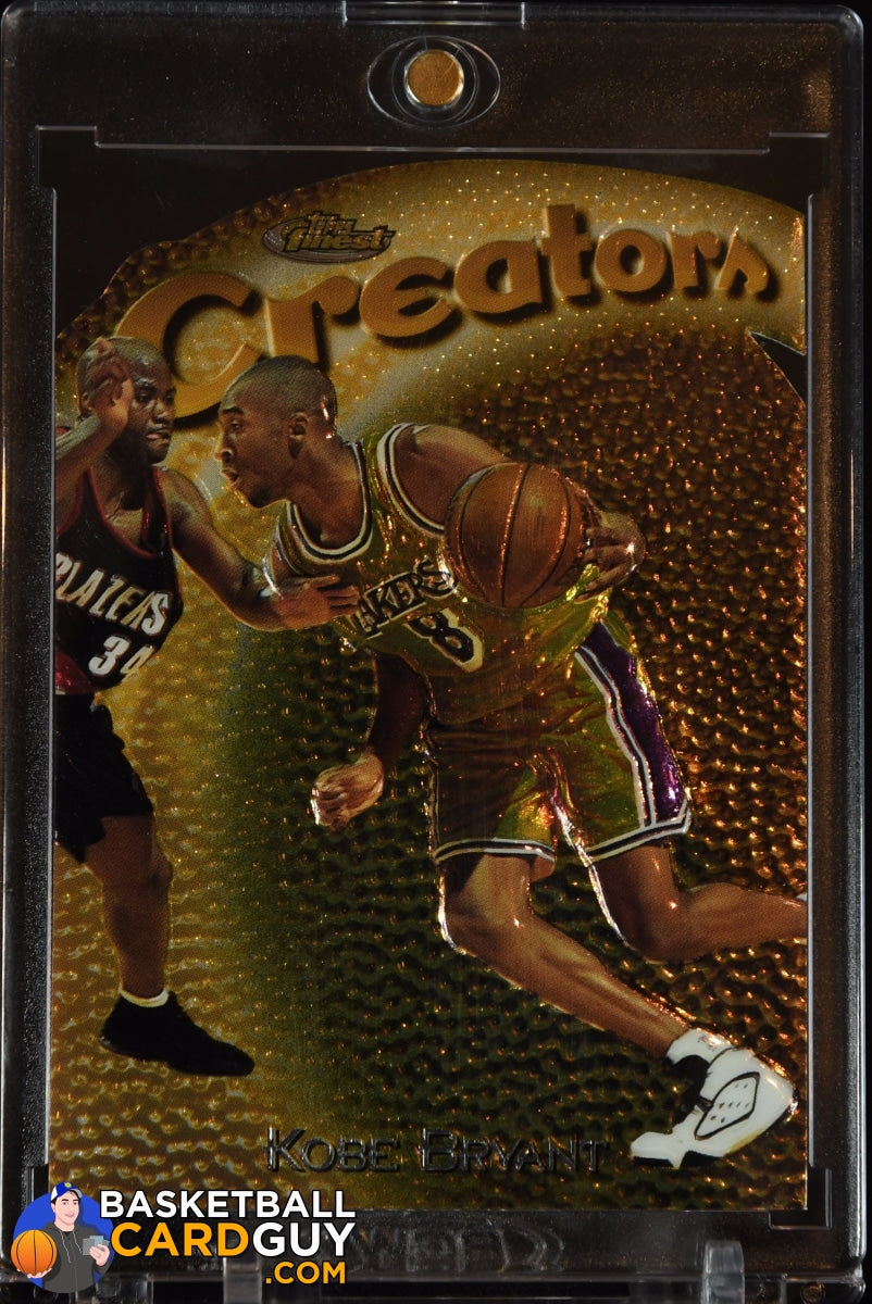 Kobe Bryant 1997-98 Finest Embossed #323 GOLD