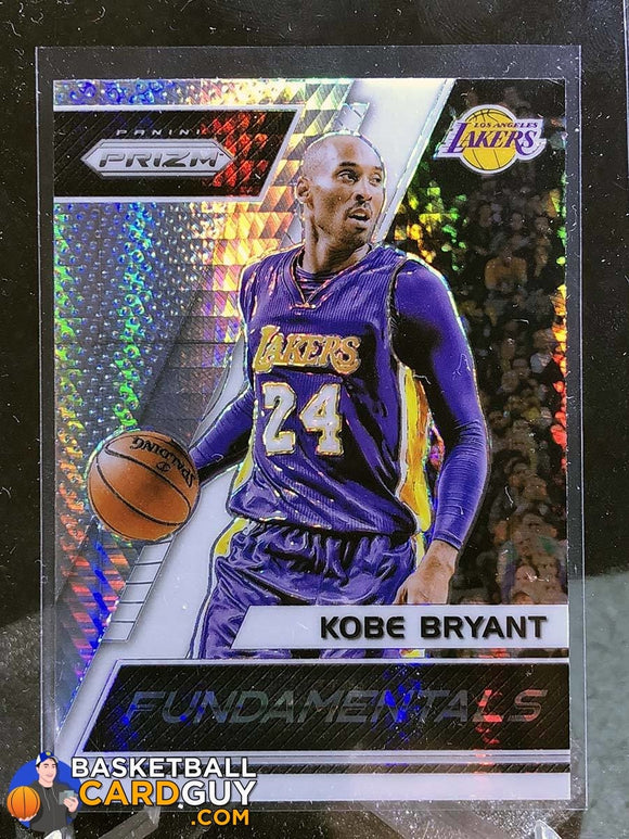 Kobe Bryant 2017-18 Panini Prizm Fundamentals Hyper Silver Prizm - Basketball Cards