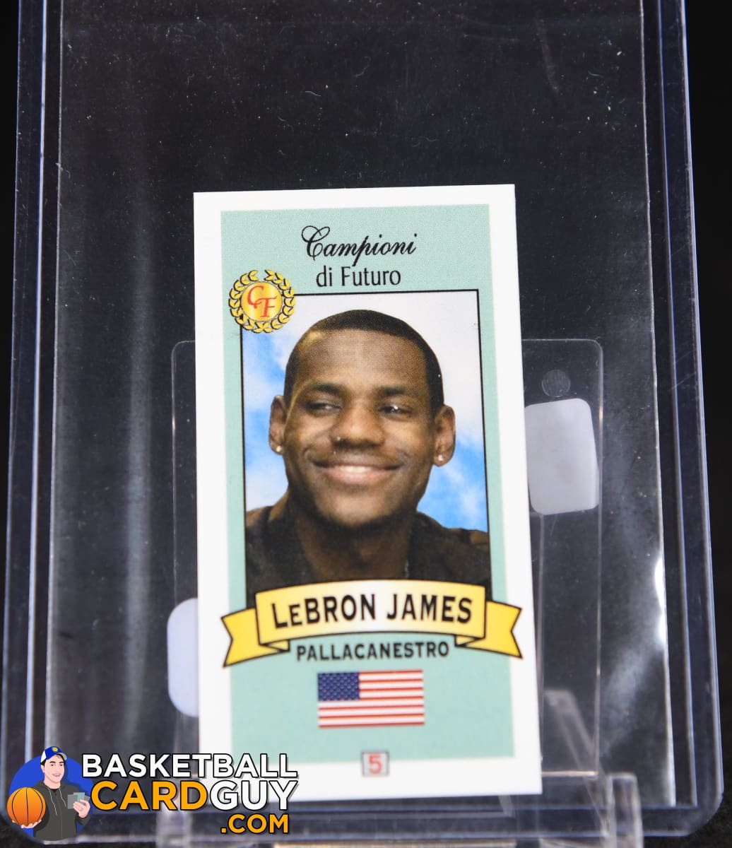 Lebron James shops Mini rookie